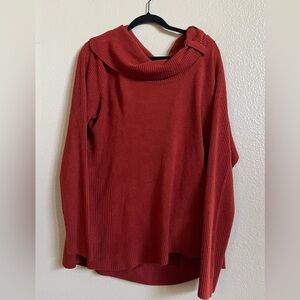 Cowl Neck Sweater in US XL